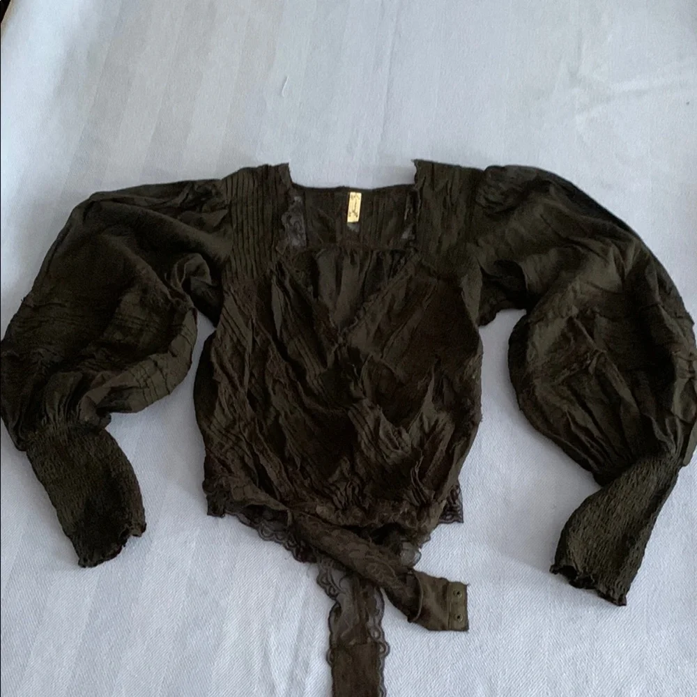 Free People The Eloise Smocked Bodysuit - Picture 9 of 15